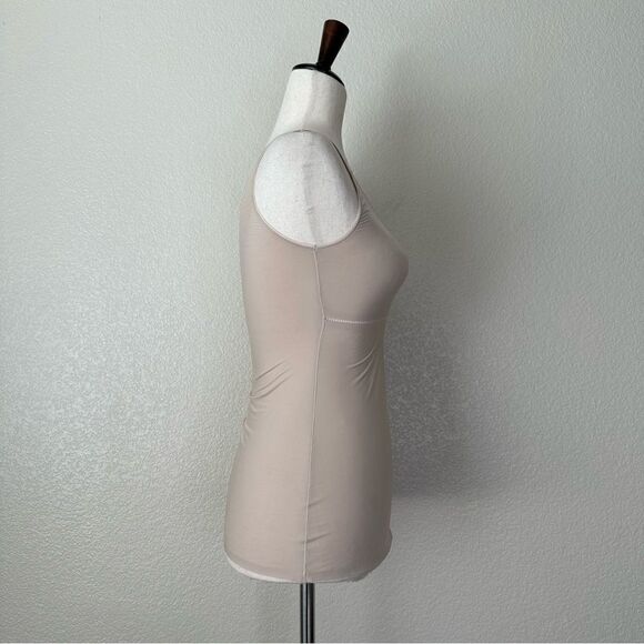 Marks & Spencer Nude Stretchy Scoop Neck Tank Top - Picture 5 of 11
